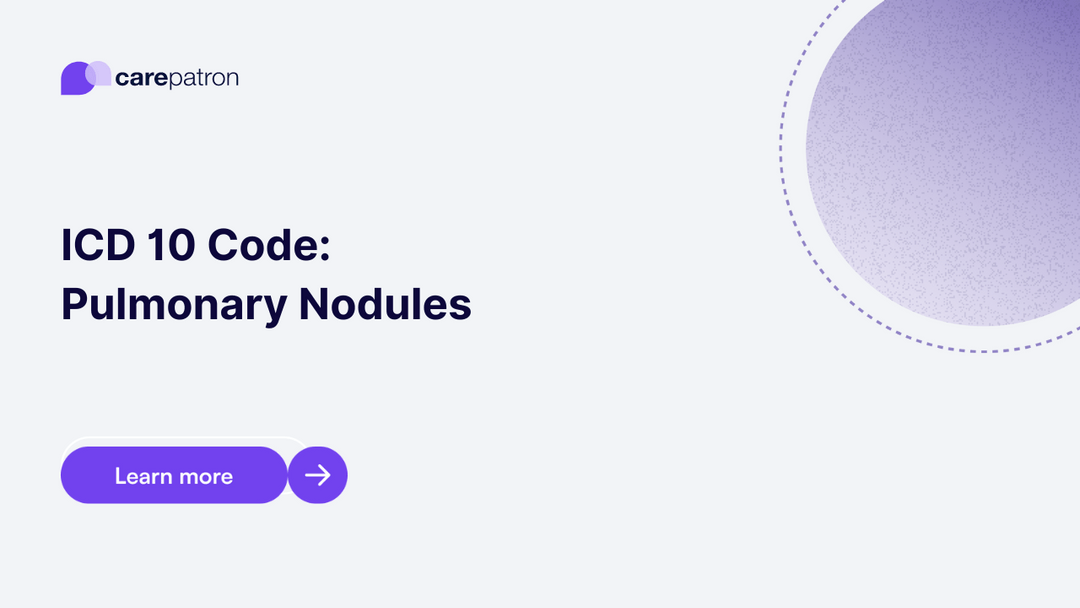 Pulmonary Nodules ICD 10 CM Codes 2023